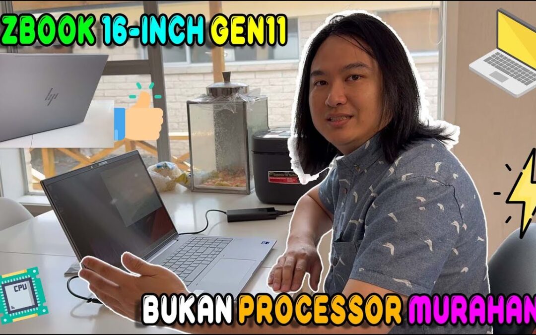 Review Laptop HP ZBook 16-inch Gen 11 Laptop untuk Editing, AI, & Virtual Machine