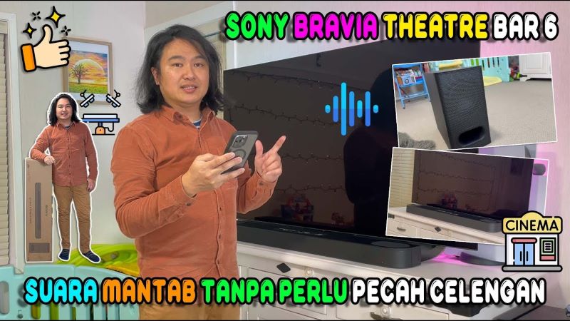 Review Sony Theatre Bar 6 Indonesia – Soundbar 6 Jutaan: Suara Nendang & Fitur Lengkap!